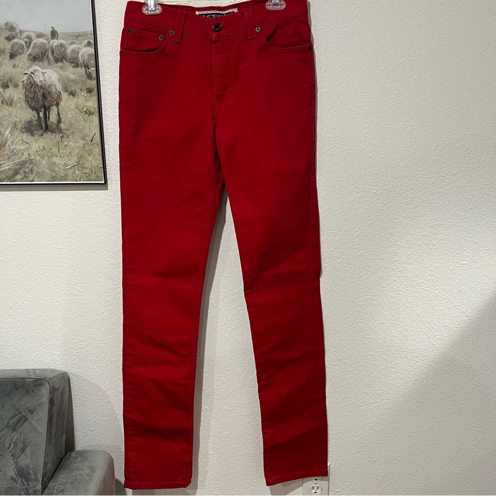 Levi’s Super Skinny 510 Men’s Red 32x34